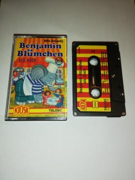 Benjamin Blümchen Folge 23 als Koch 5-fach Silber geschraubt Rot Gelb 4.25448 CD Teldec Kiosk